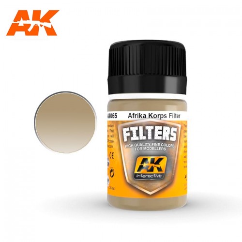 AK LIGHT BROWN FOR DESERT YELLOW (AFRIKA KORPS FILTER) AK065
